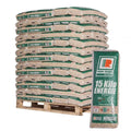 Premium Deutsche Holzpellets Van Roje – Palette 975 kg (65 Säcke)