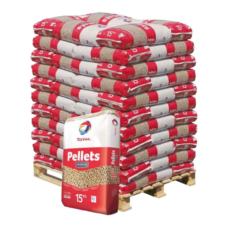 TotalEnergies Premium Holzpellets (DINplus/ENplus A1) – Palette 990 kg