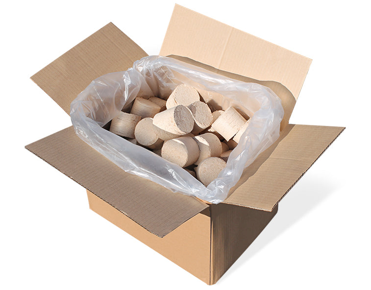 Testpaket von Briketts - 2 Kartons zu je 13,5 kg