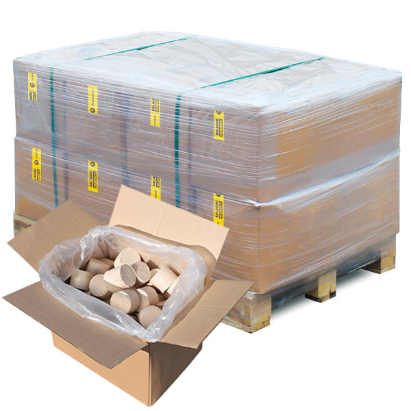 Kleine Palette Briketts 216 kg