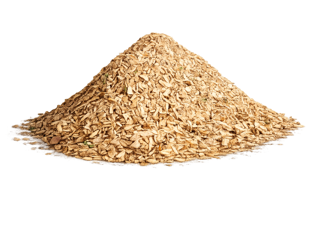 Lose Holzsplitter