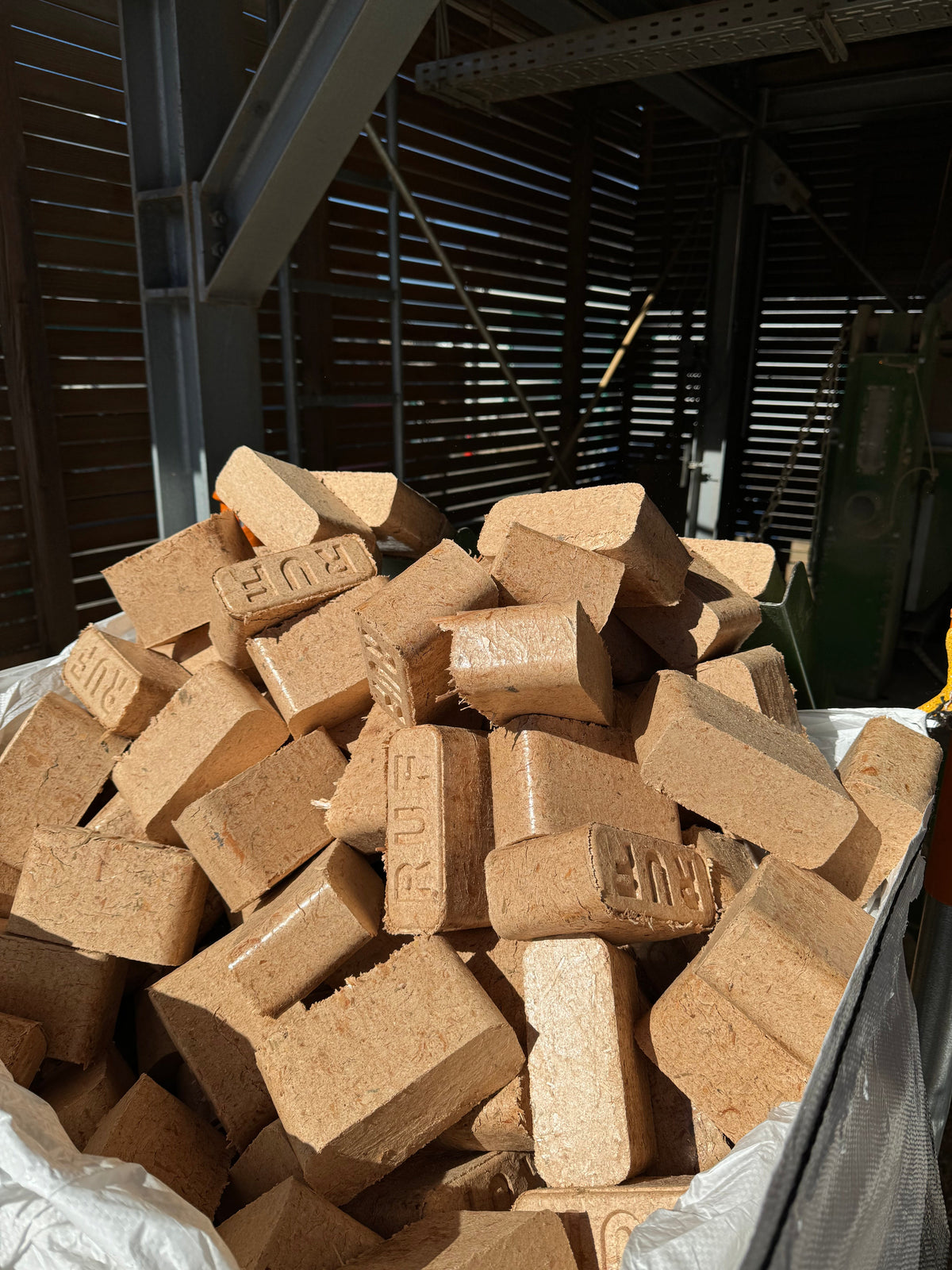 RUF Holzbriketts im Big Bag 600 kg