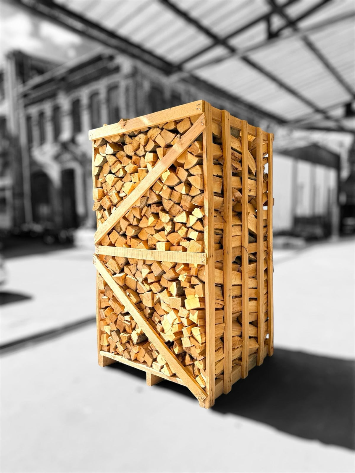 Buchenholz 1,8 RM - 25 cm oder 33 cm - Im Ofen getrocknetes Brennholz