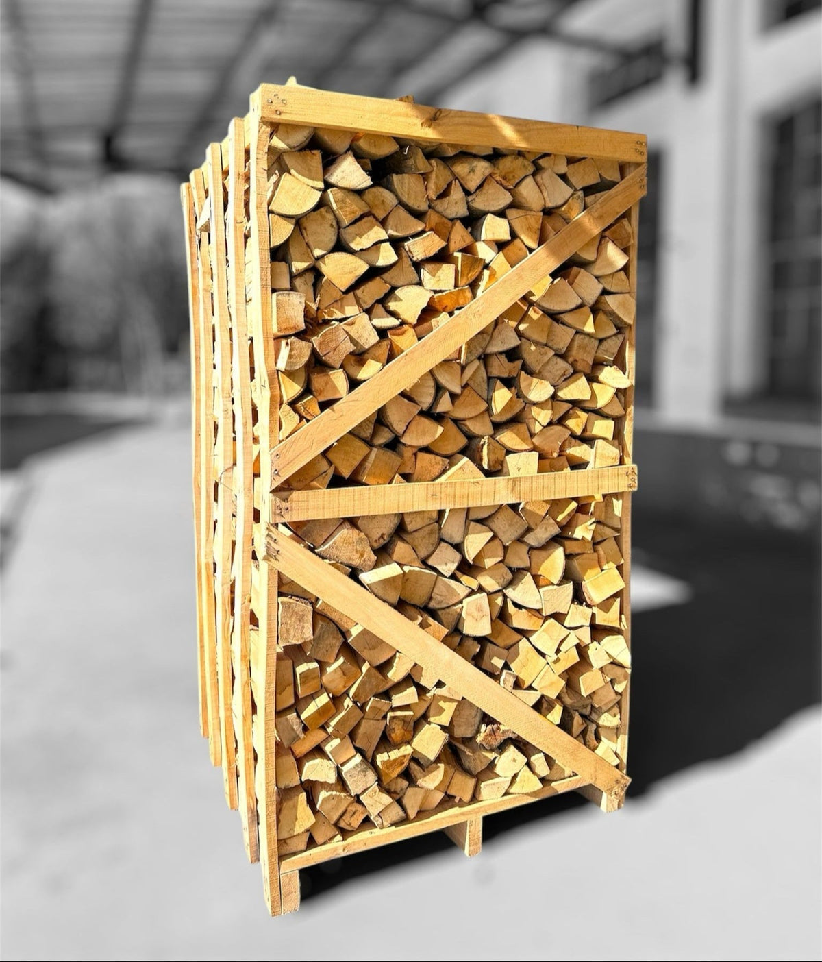Buchenholz 1,8 RM - 25 cm oder 33 cm - Im Ofen getrocknetes Brennholz