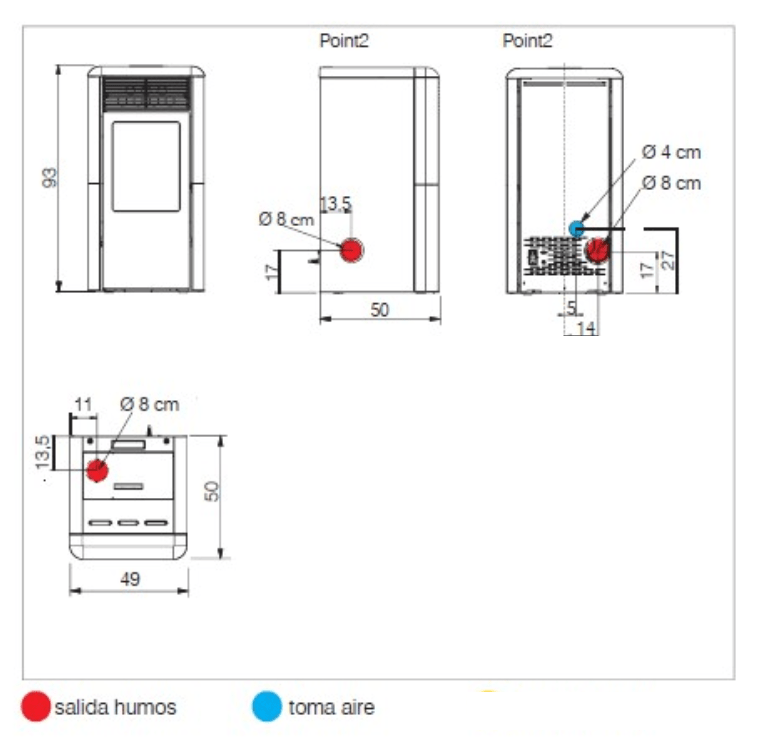 HIDRO KAMINED-HERD EDILKAMIN IDROPOINT 11'10 KW